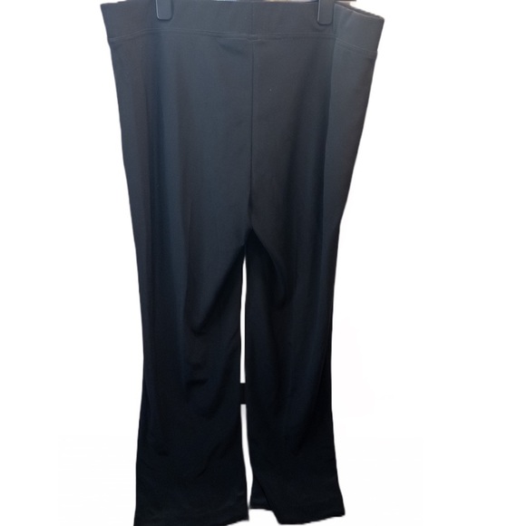 Joseph Ribkoff Size 20 Womens Slacks Black Pull On Stretch Slinky Office Pants - Picture 2 of 7